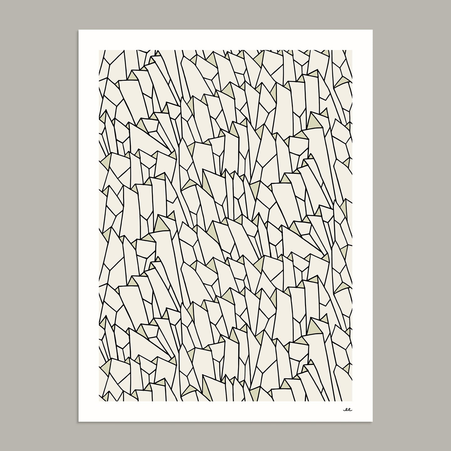 Facets - Art Print