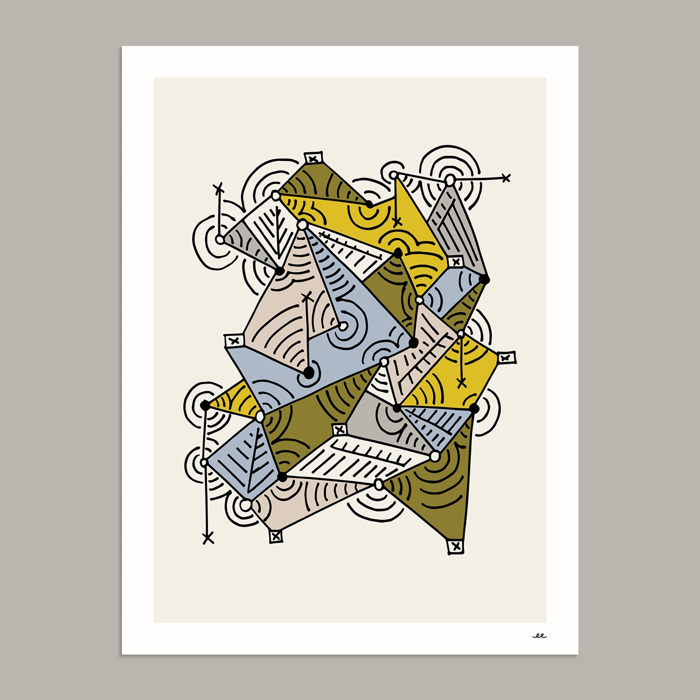 Hopscotch - Art Print